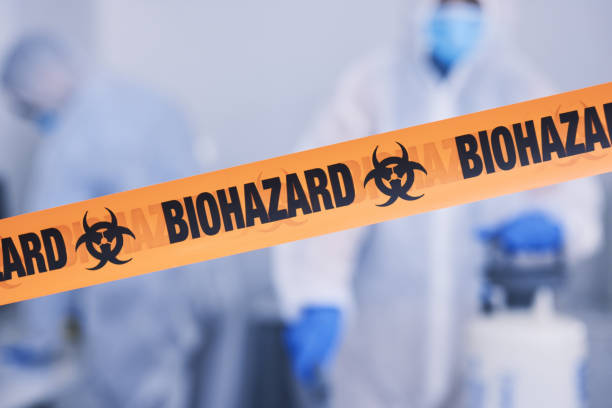 Professional Blood Cleanup technician working in Roswell, GA